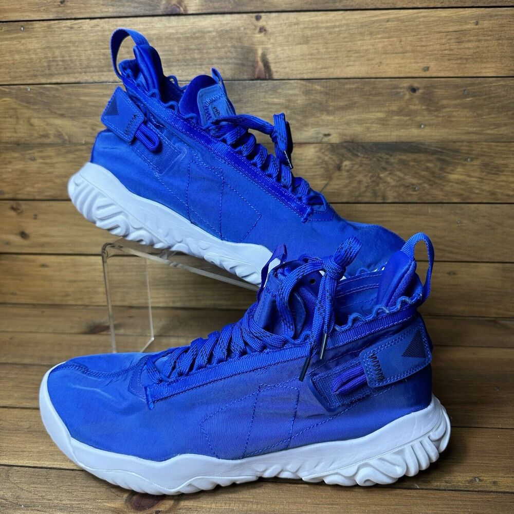 NEW Nike Jordan Proto-React Hyper Royal/Obsidian White Mens Sz 9.5 BV1654-401